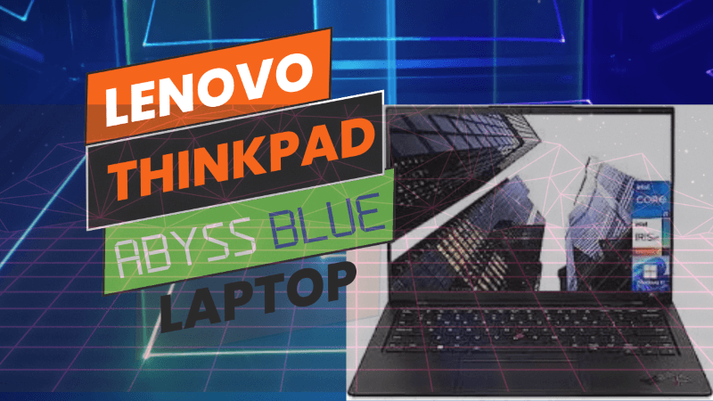 Lenovo Abyss Blue Laptop