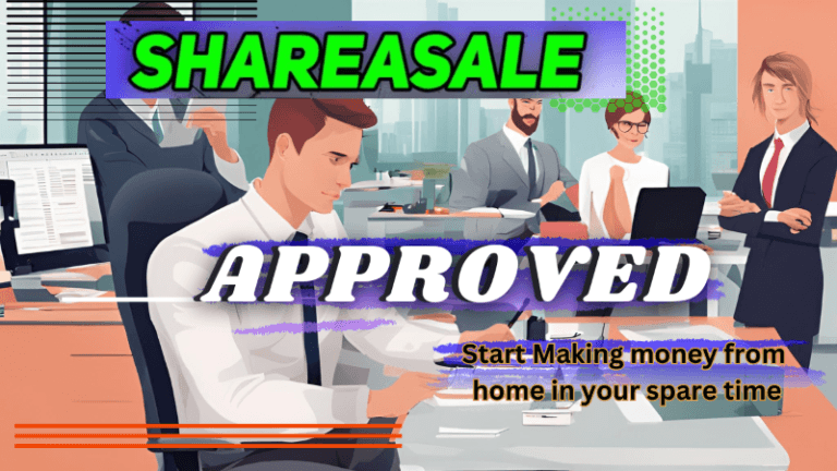 ShareASale website approved affiliate and merchant application.