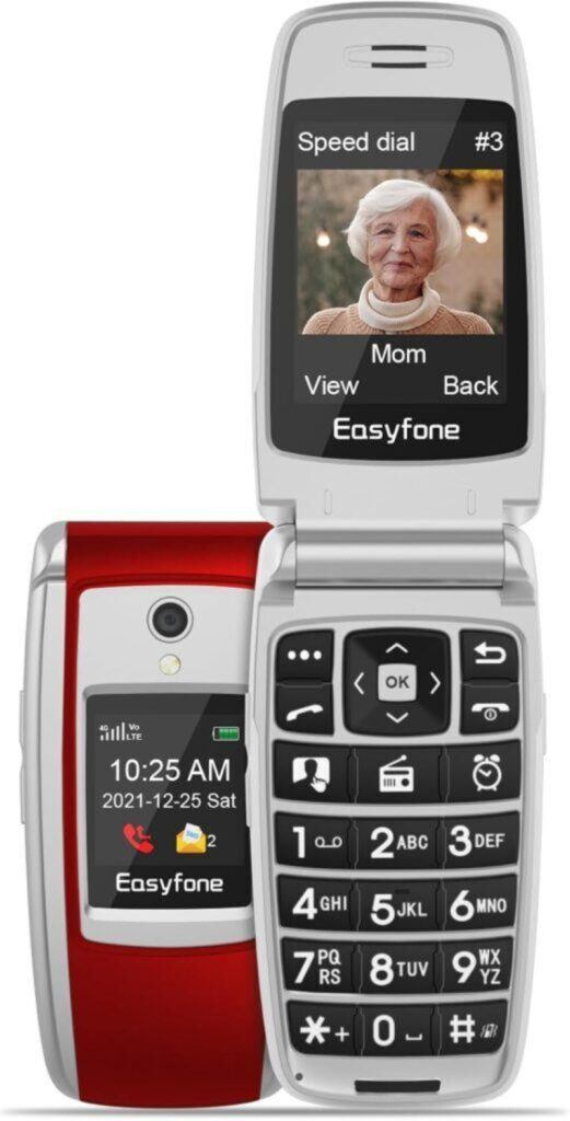 Easy use mobile phone that can be used by elderly people that has bad eyesight.