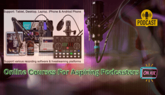 Online Courses and ideas for podcasting.