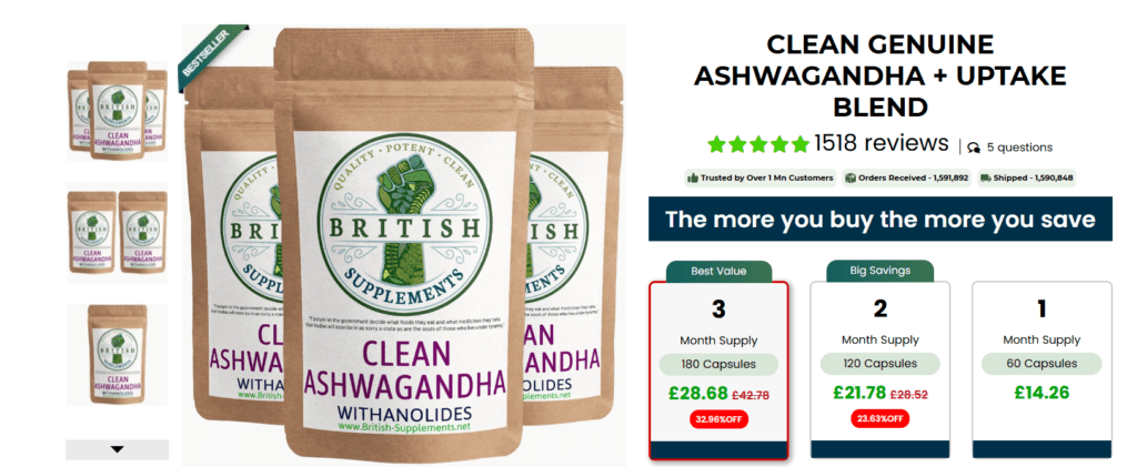 How Sleep Affects Your Mental Health And What To Do About It.
Clean Genuine Ashwagandha and uptake blend.
