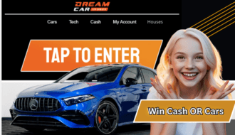 Sign up to Dream car Giveaways today!