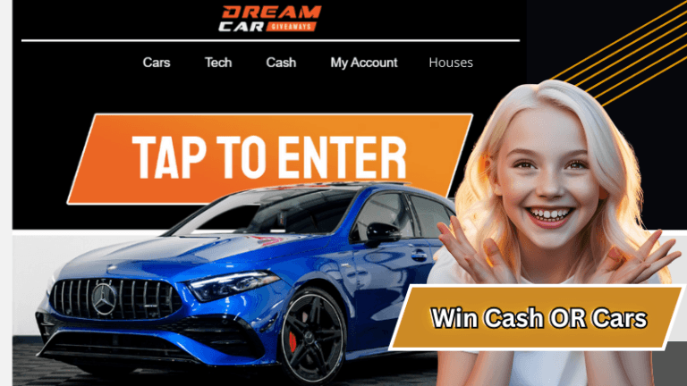 Sign up to Dream car Giveaways today!